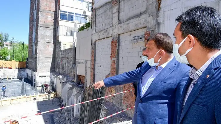 Başkan Gürkan, ' İnşaat Çalışmamız Yılsonunda Tamamlanacak'