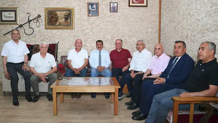 Başkan Gürkan ve Güder'den Baskilliler Derneğine Ziyaret