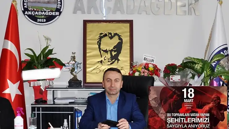 Başkan Maskar'Çanakkale Şehitlerimizi ve Tüm Kahramanlarımızı Rahmet Ve Minnetle Anıyorum'