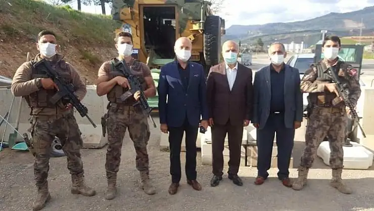 Başkan Ömer Çiçek'ten Anlamlı Ziyaret
