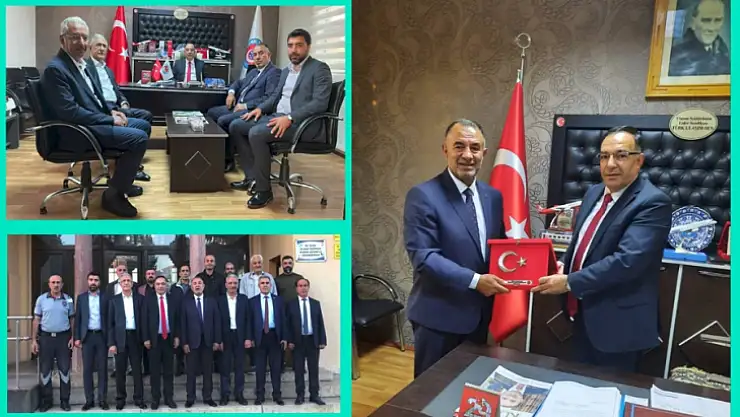 Başkan Öndeş'ten Türk Ulaşım-Sen İl Bşk. Önder Akgül'e Ziyaret