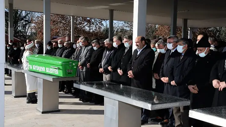 Başkan Osman Güder'in Kayınbabası Hasan Yıldırım Toprağa Verildi