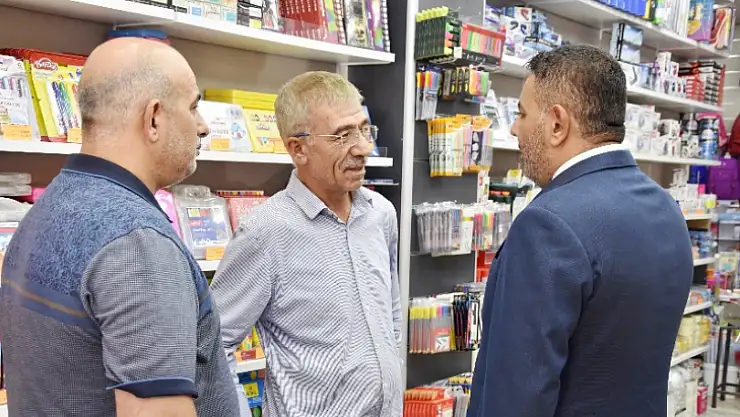 Başkan Sadıkoğlu'ndan Esnaf Ziyareti
