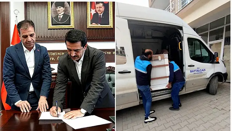 Başkan Taşkın' Çiftlerimizin Eşya Yükünü Alıyoruz'