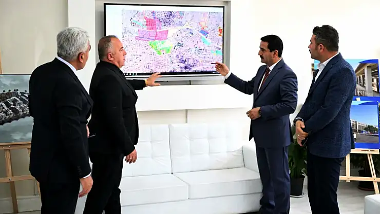 Başkan Taşkın'dan İl Müdürü Cengiz Başer'e Ziyaret