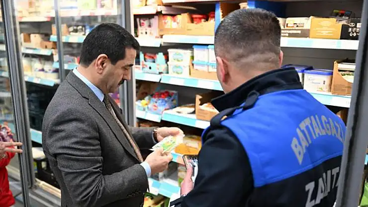 Başkan Taşkın' Denetimleri Halkımızın Sağlığı İçin Sık, Sık Yapacağız'