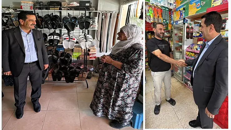 Başkan Taşkın Vatandaşlarla Omuz Omuza