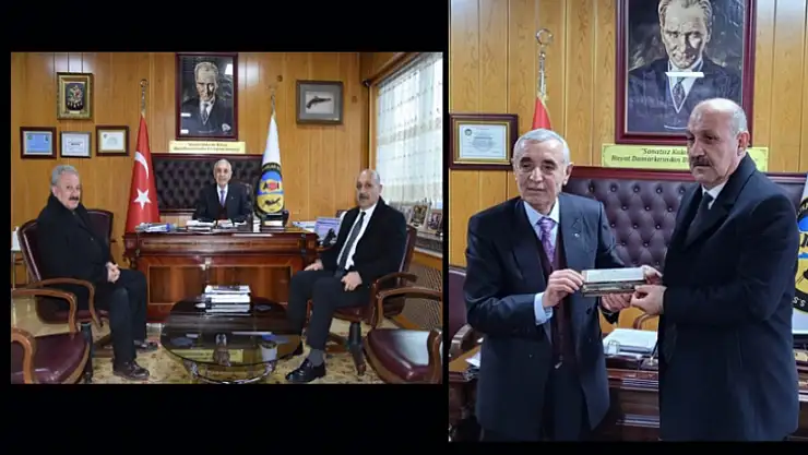Başkan Zelyurt'tan Malatya ESKKK Başkanı Ali Evren'e Ziyaret