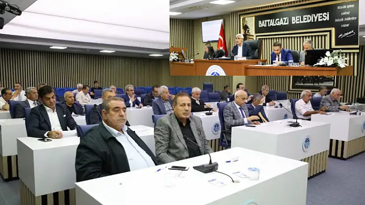 Battalgazi Belediye Meclisi, Ekim Ayı 4.Birleşimi Tamamlandı