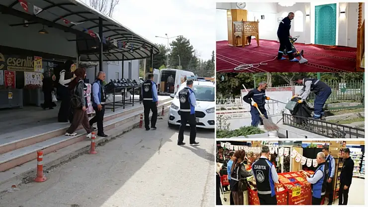 Battalgazi Belediyesi'nden Bayram Öncesi Temizlik ve Denetim