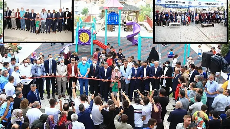 Battalgazi Belediyesi'nin Revize Ettiği 32 Park Hizmete Sunuldu