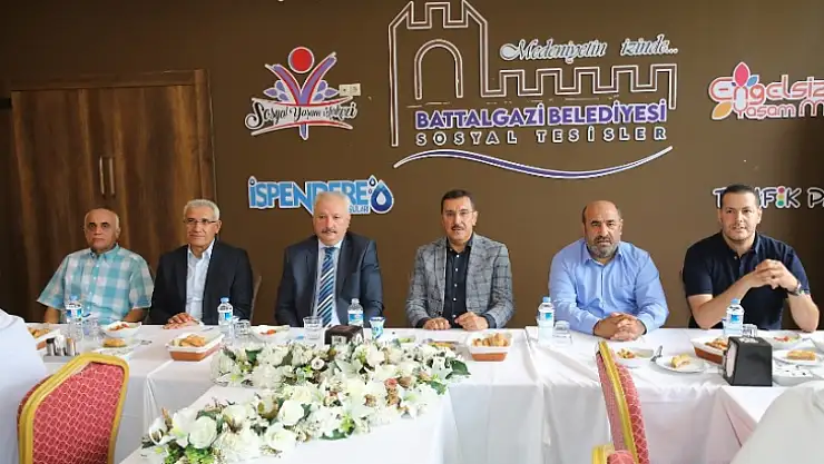 Battalgazi'de Kaymakam Duran'a Veda Yemeği