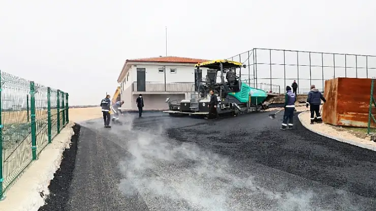 Battalgazi'deki Futbol Sahasında Çevre Düzenlemesi