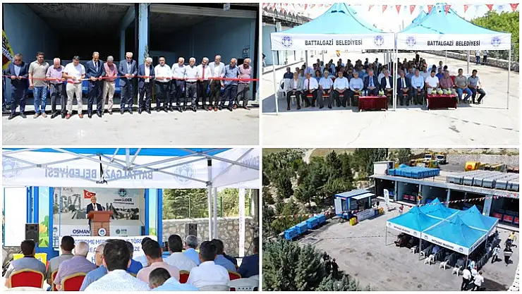 Battalgazi'deki İlk Atık Getirme Merkezi Hizmete Açıldı