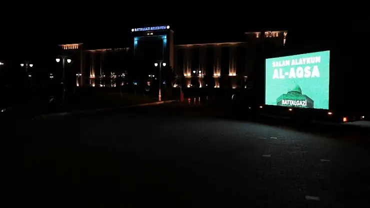 Battalgazi'den Filistin'e Selamlı Destek