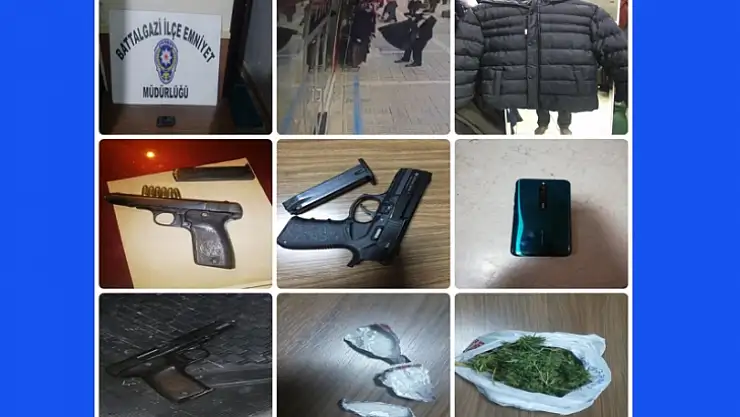 Battalgazi İlçesinde Asayiş Olayları