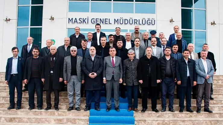 Battalgazi Mahalle Muhtarlarından MASKİ' de İstişare Toplantısı