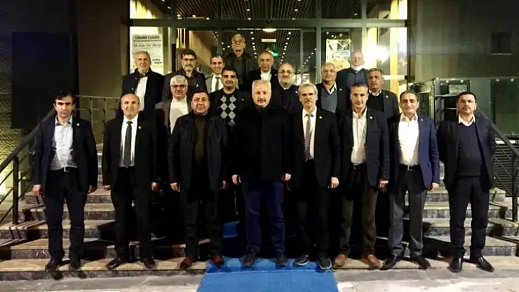 Battalgazi Muhtarlar Derneğinin konuğu İlçe Kaymakamı Abdül Kadir Duran Oldu