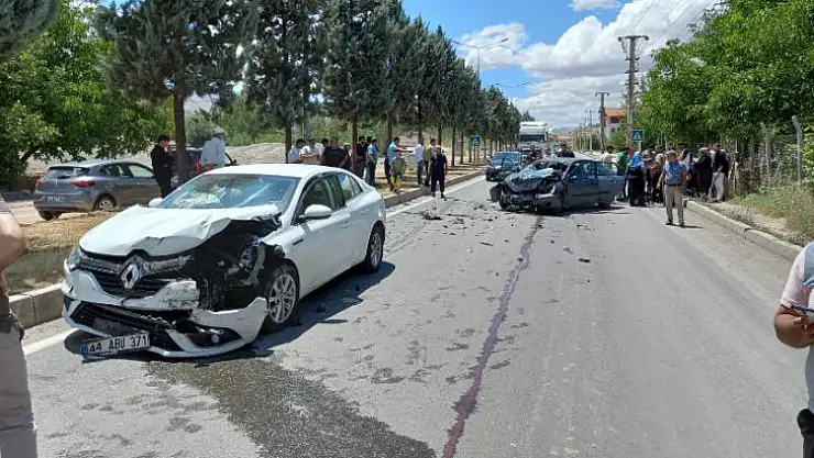 Battalgazi Yolunda Feci Kaza