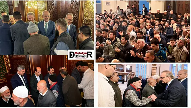 Bayram Namazında gönüller Kucaklaştı Dualar Edildi