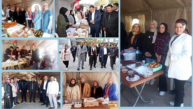BBP İl Başkanlığı ve Alperen Ocaklarından Filistin Halkına Destek Kermesi