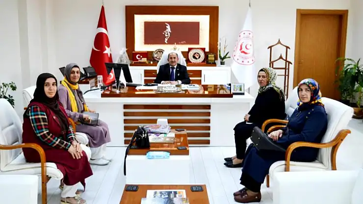 BBP İl Kadın Kollarından Aile ve Sosyal Hizmetleri il Müdürü Sökmen'e Ziyaret