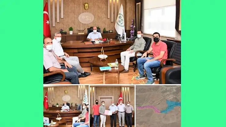 Beypınar Göleti Sulaması Planlama ve Proje Yapımı İşine ait Sözleşme İmzalandı.