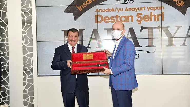 Bilal Erdoğan'dan Başkan Gürkan'a Ziyaret