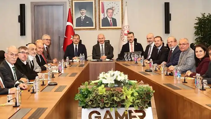BİLFED'ten İçişleri Bakanı Soylu'ya Ziyaret