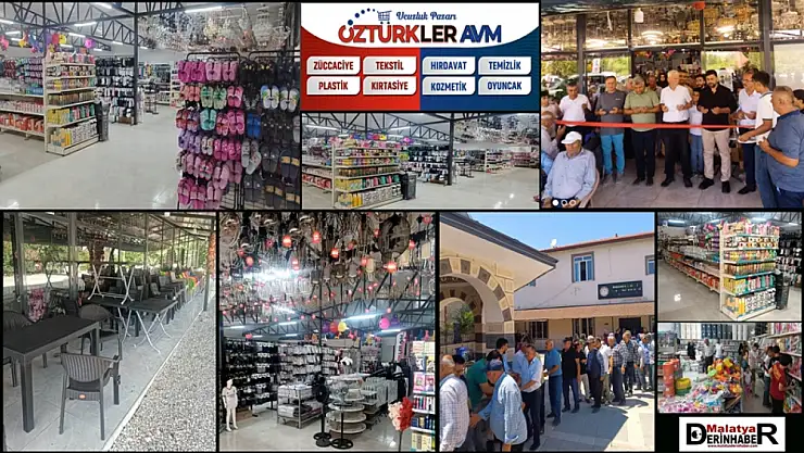 Bölgenin Yeni Cazibe Merkezi: Akçadağ Esenbey Mahallesi'ne Öztürkler AVM Açıldı