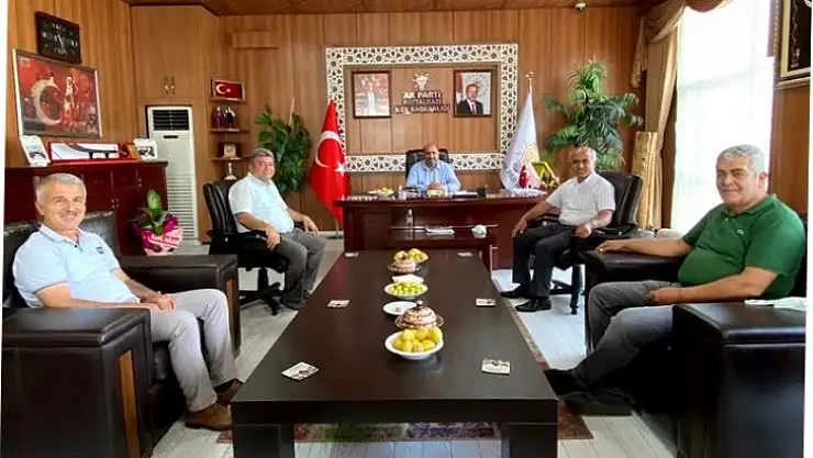 Büro Memur-Sen Malatya Şubesi'nden Başkan Kahveci'ye Ziyaret