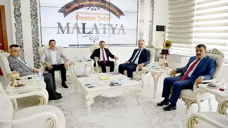 Bursa Büyükşehir Belediye Başkanı Aktaş'tan Başkan Gürkan'a ziyaret