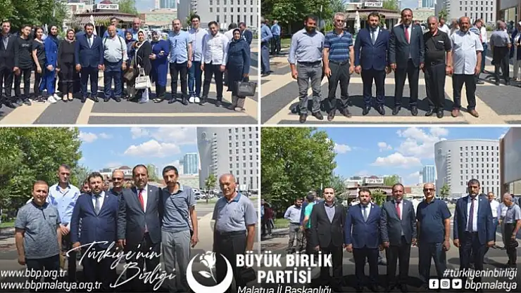 Büyük Birlik Partisinde Bayramlaşma Töreni
