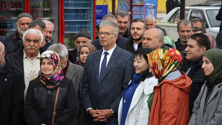 Büyükşehir Belediyesi Bağımsız Başkan Adayı Gezer Darende İlçesindeydi