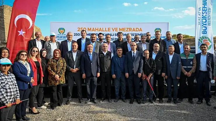 Büyükşehir Belediyesi'nden Üreticilere Boru Desteği