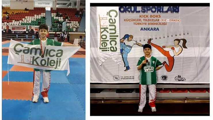 Çamlıca Kolejinden Spor'da Türkiye Başarısı
