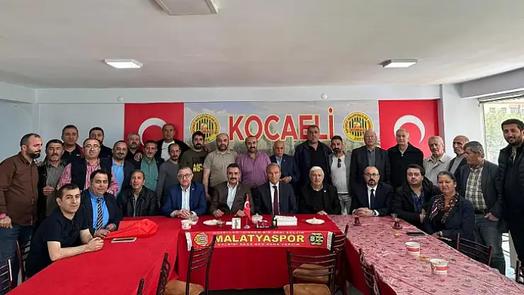 CHP Adayı Kanko ve Arguvan Belediye Bşk Kızıldaş'tan Kocaeli Malatyalılar Derneğine Ziyaret