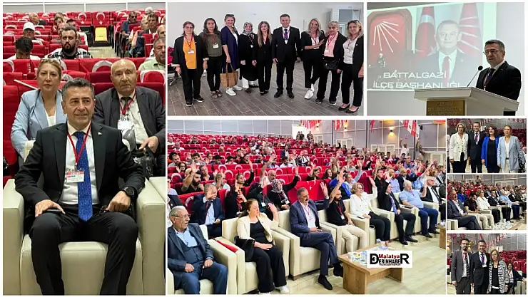 CHP Battalgazi İlçe Kongresinde Ecz. Alper Gürsoy İle Devam Kararı