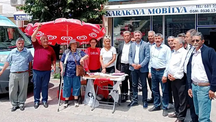 CHP'de Üye Kayıtlarına Kuluncak'ta Devam