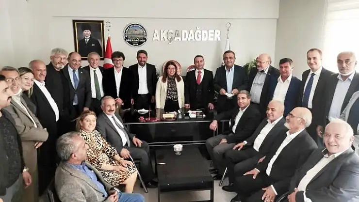 CHP Genel Bşk. Yrd. Karaca, Taşkın Milletvekilleri Tanrıkulu, Kaya, Aydoğan, İslam'dan AKÇADAĞDER'e Ziyaret