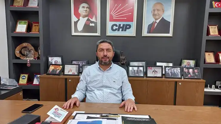 CHP İl Başkanı Kiraz' Pancar Üreticisine  Üvey Evlat Muamelesi Yapmayın'