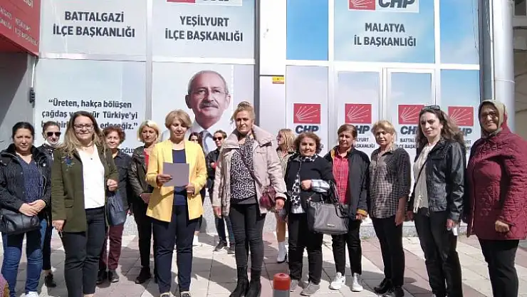 CHP İl Kadın Kollarından Ortak Basın Açıklaması
