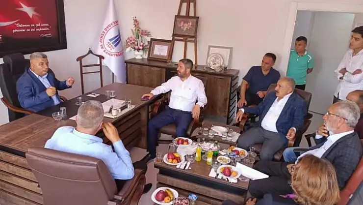 CHP İl Teşkilatından Akçadağ Esnaf Odasına Ziyaret