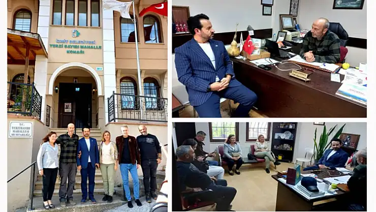 CHP İzmit İlçe Başkanı Ercan'dan Terzibayırı Muhtarlığına Ziyaret