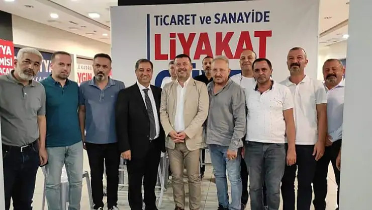 Chp'li Ağbaba'dan Baştürk'ün Seçim Bürosuna Ziyaret 