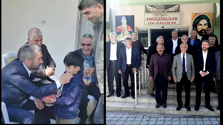 CHP'li Enver Kiraz'dan Bayramlaşma ve Taziye Ziyaretleri