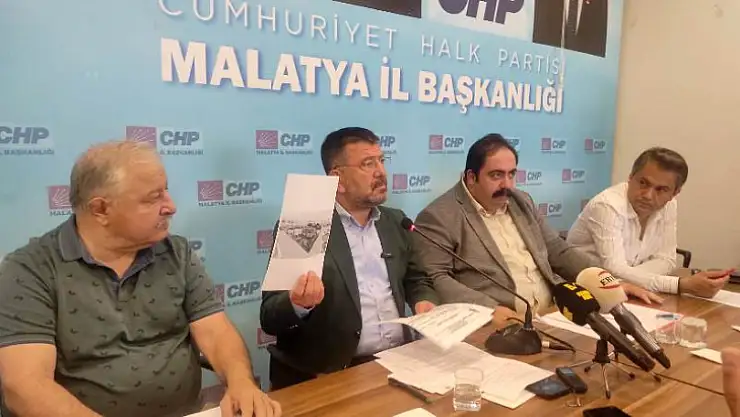 CHP Mv. Ağbaba' Pütürge Belediyesi'nden Erdoğan'a Gold Krom Yalakalık'