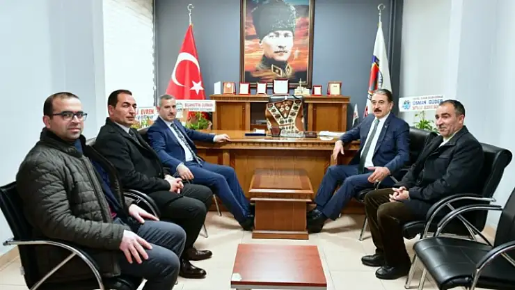 Çınar'dan Keskin'e 'Hayırlı olsun' ziyareti