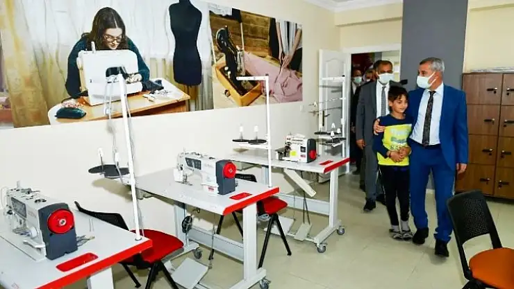 Çınar'dan Yeşilyurt Mesleki Eğitim Yaşam Merkezinde İnceleme