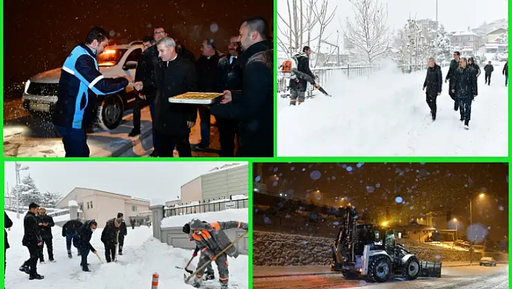 Çınar' Karla Mücadelemiz Planlı Bir Şekilde İlerliyor'